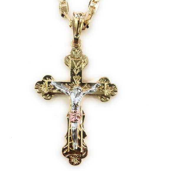 Crucifix necklace - Picture 3 of 4